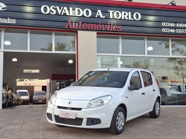 Renault Sandero Authentique GNC 2012