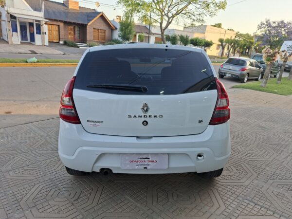 Renault Sandero Authentique GNC 2012